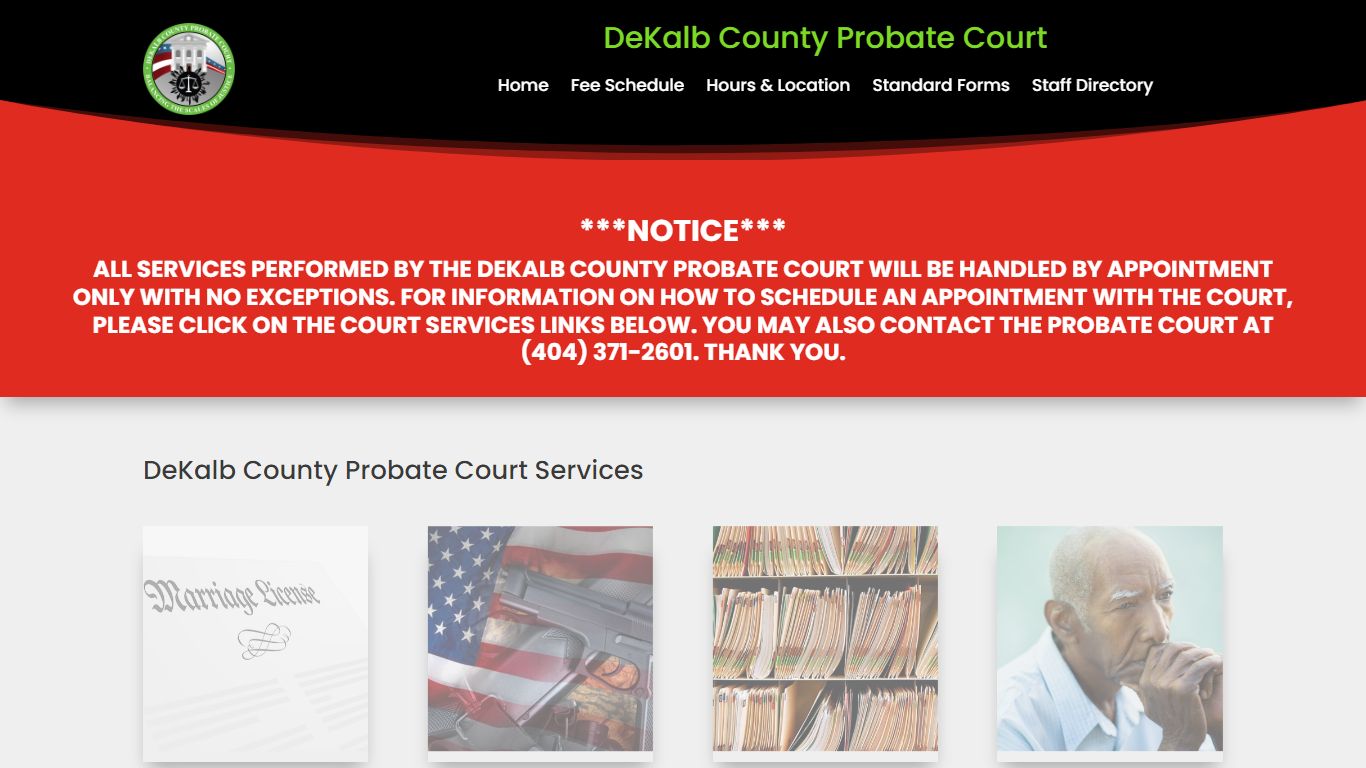 DeKalb County Probate | Weapons Carry License & Marriage Licenses